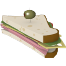 Sandwich Half emoji