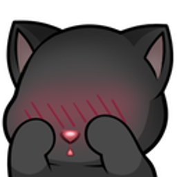 Sullycat Shy emoji