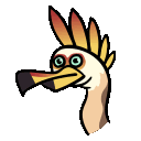 Bird Upq emoji