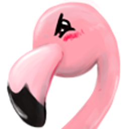 Flamingo Rage emoji