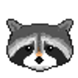 Raccoon emoji