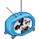Retro Tv Mickeymouse emoji