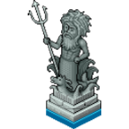 Poseidon Statue emoji