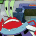 Mr Krabs Wink Wave emoji