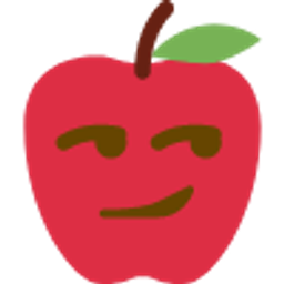 Apple Smirk emoji