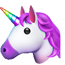 Unicorn Intensifies emoji