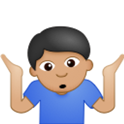 Shrug Boy emoji