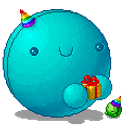 Giant Birthday emoji