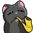 Jazz Cat emoji