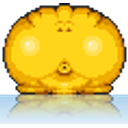 Inflated Knuddels O Face emoji