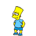 Simpson Bart Shock emoji