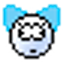 Blinking Girl emoji