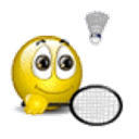 Badminton emoji