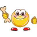 Holding Dog Bone emoji