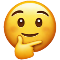Interesting Smile emoji