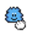 Knuddels Boy Blow Kisses emoji