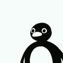Penguin Wave Hello emoji