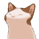 Smiling Cat Blush emoji