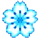 Blue Flower emoji