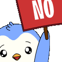 Pengu No Sign emoji
