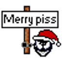 Merry Pissmas emoji