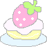 Strawberry Shortcake emoji