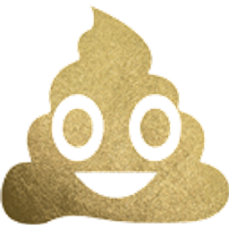 Goldpoop emoji