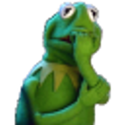 Kermit Nail Biting emoji