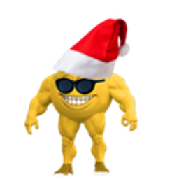 Buff Santa Shades emoji