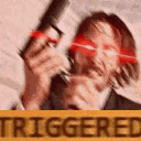 Jwick Triggered emoji