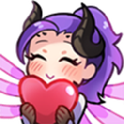 Purple Girllove emoji