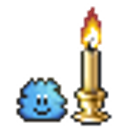 Knuddels Candle emoji