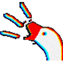 Goose Announce Left emoji