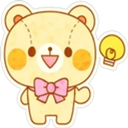 Bear Bow Lollipop emoji