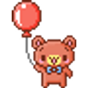Bear Balloon emoji
