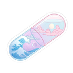 Ocean Pill emoji