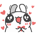 Bunny Love1q emoji