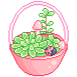 Pink Plant emoji