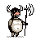Warrior Cow emoji