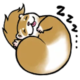 Ferret Sleep emoji