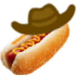 Cowboy Hotdog emoji