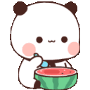 Pandawatermelon emoji