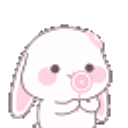 Bunny Lollipop emoji