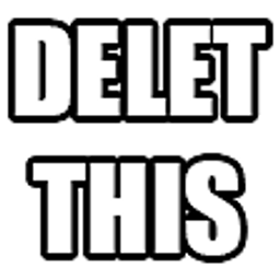 Delet This emoji