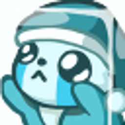 Panda Frozen emoji