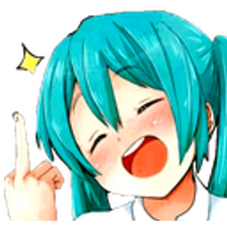 Anime Fuckyou emoji