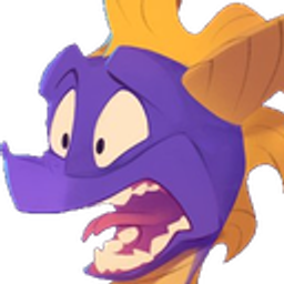 Spyro Afraid emoji