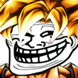 Goku Troll emoji