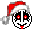 Kiss Xmas emoji