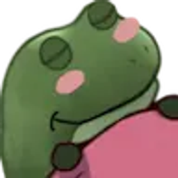 Frogeblushsleep emoji